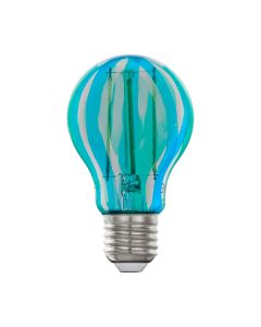 EGLO Colour LED Leuchtmittel E27 A60 6,5W 360lm blau, grün 60x105mm