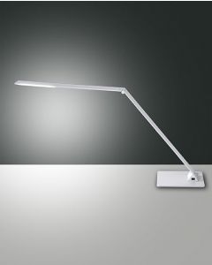 Fabas Luce Wasp LED Schreibtischleuchte aluminium
