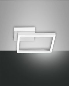 Fabas Luce Bard LED Deckenleuchte modern 22W 1980lm 270x270mm weiss