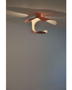 Knikerboker GI.GI PL design LED Wand u. Deckenleuchte blattkupfer weiss